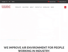 Tablet Screenshot of lajac.com